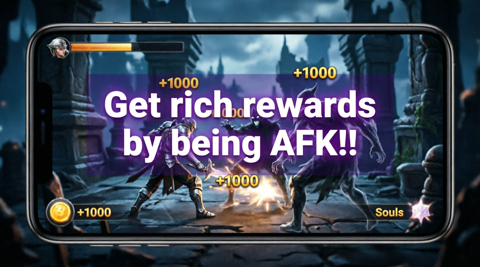 Get rich rewards by being AFK